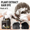 Plant Extract Hair Dye for Gray Hair 200 ml (Pack of 2)